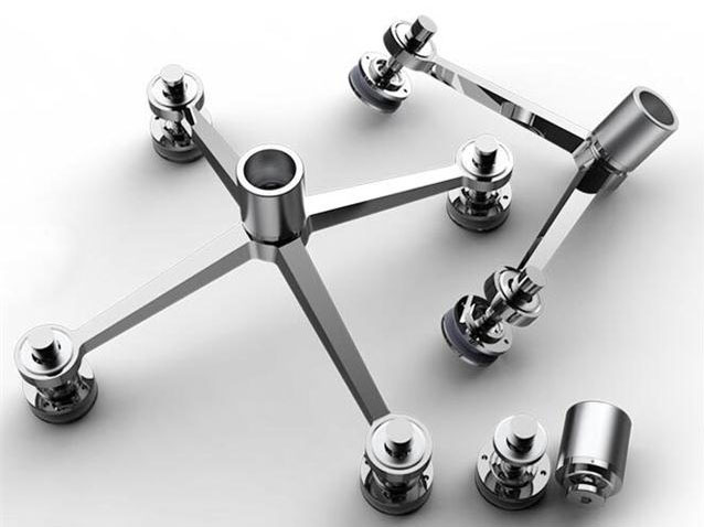 Stainless Steel Glass Curtain Wall Spider Connector