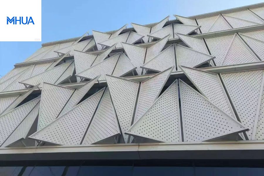 Concave Convex Wavy Aluminum Panels