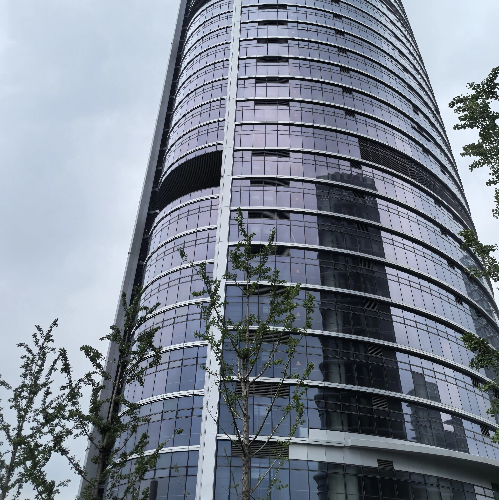 High-rise Landmark Building Full Glass Curtain Wall Project