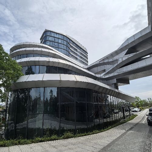 Special-shaped Aluminum Panel Curtain Wall Project