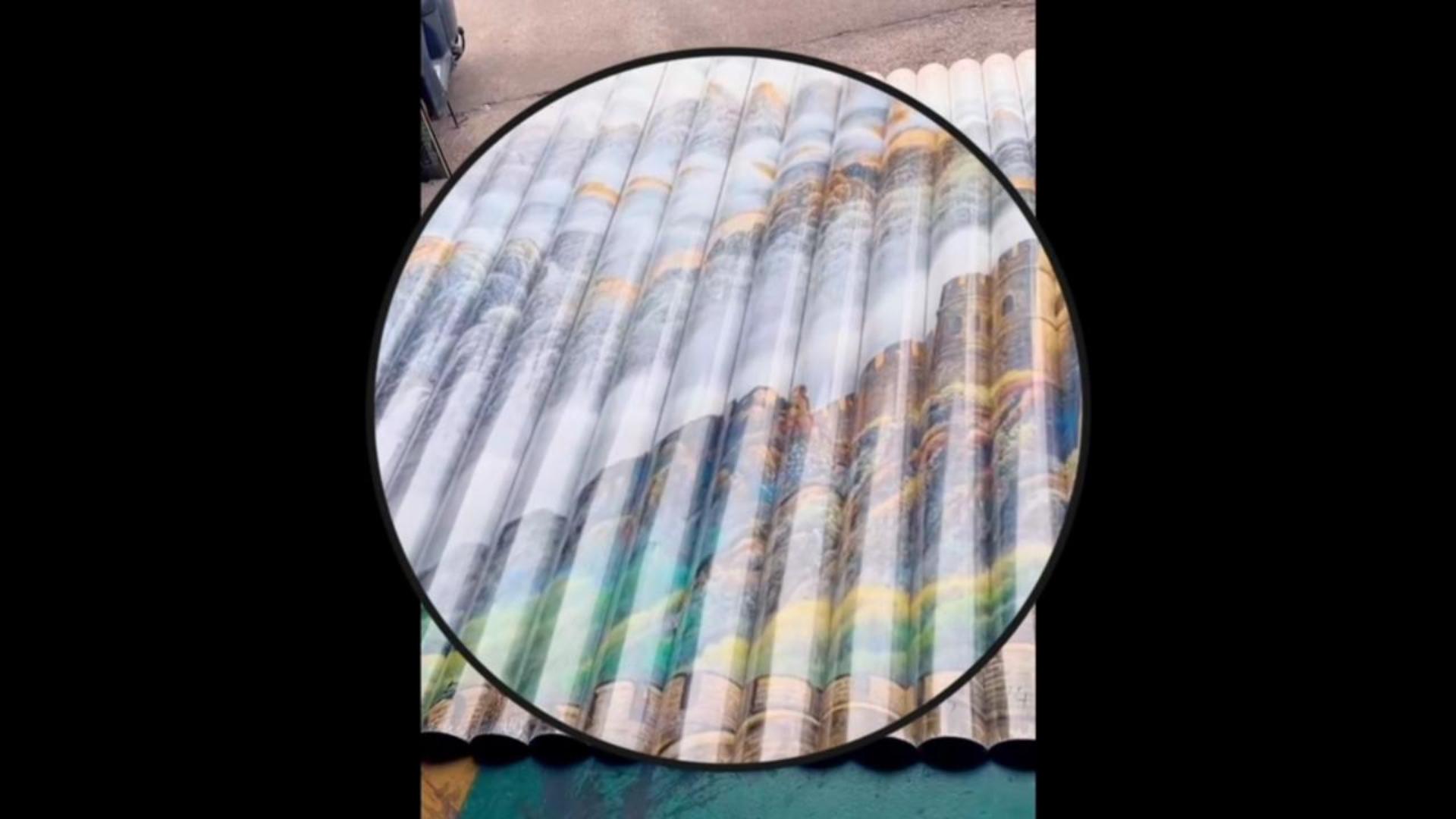 Printed Pattern Aluminum Panel | Color Coated Aluminum Curtain Wall