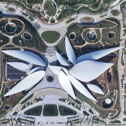 Anji Culture and Art Center Curtain Wall Project, China